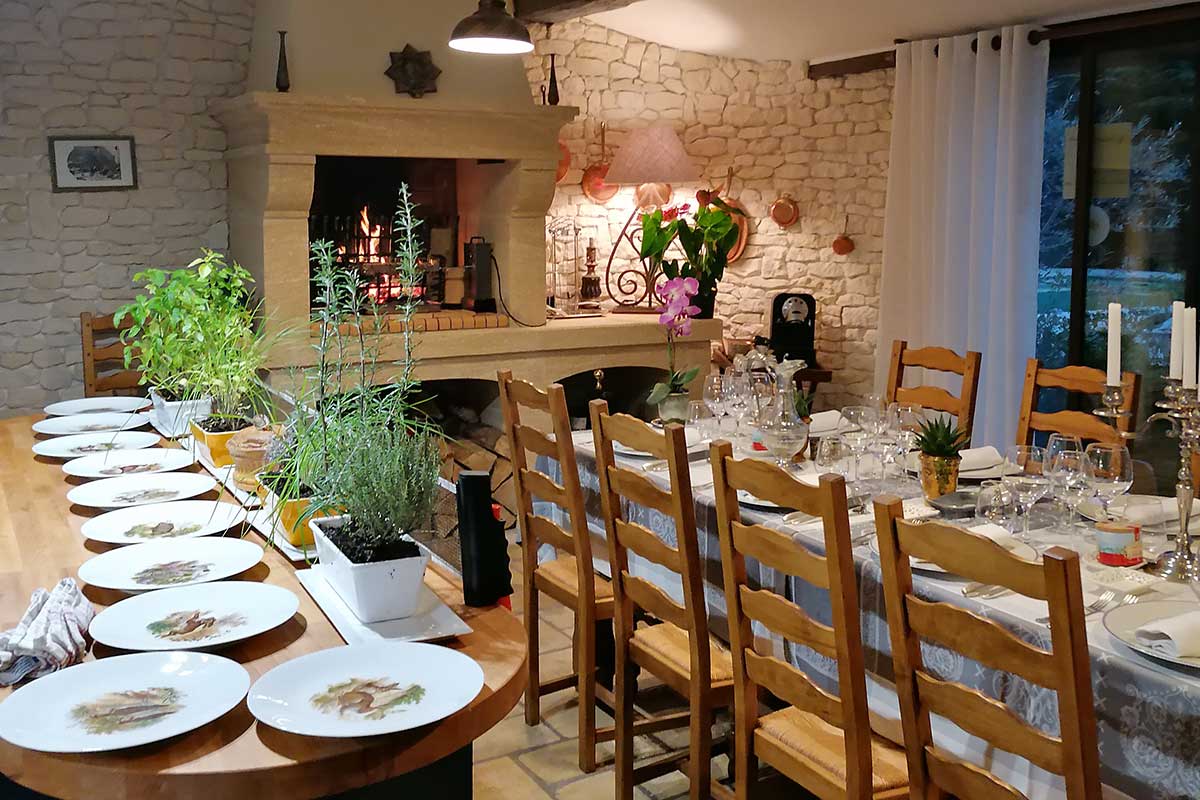Table privée du Chef Pierre Paumel